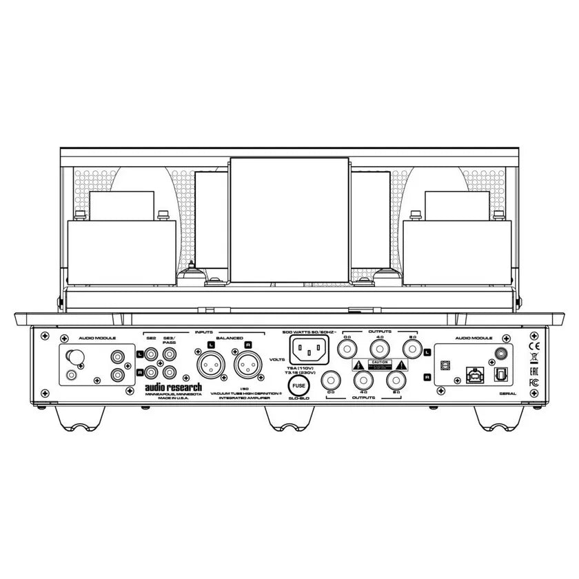 Amplificateur Audio Research I/50 + carte phono