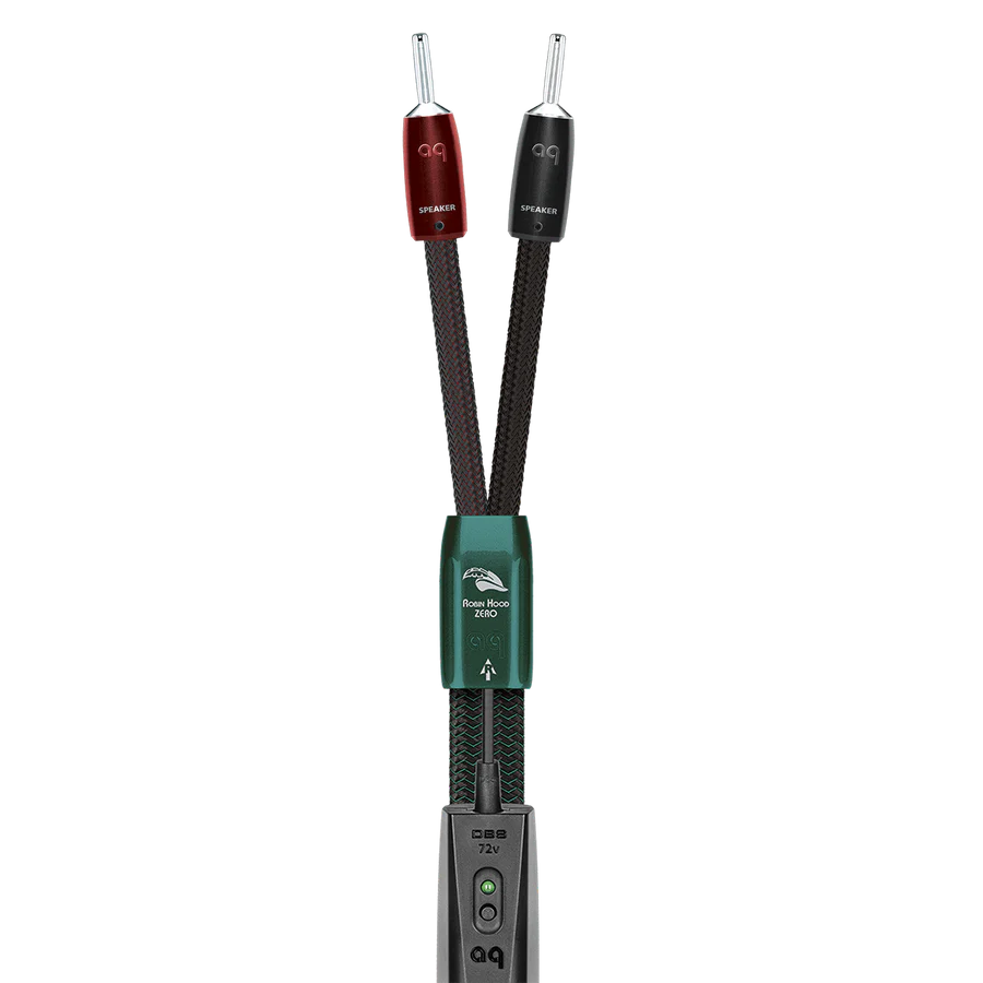 Câble d’enceintes Audioquest Robin Hood Zero Banane