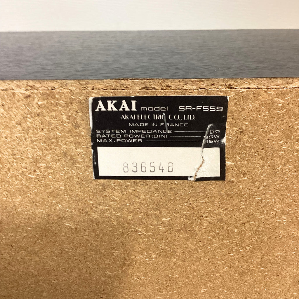 Enceintes Akai SR-F559
