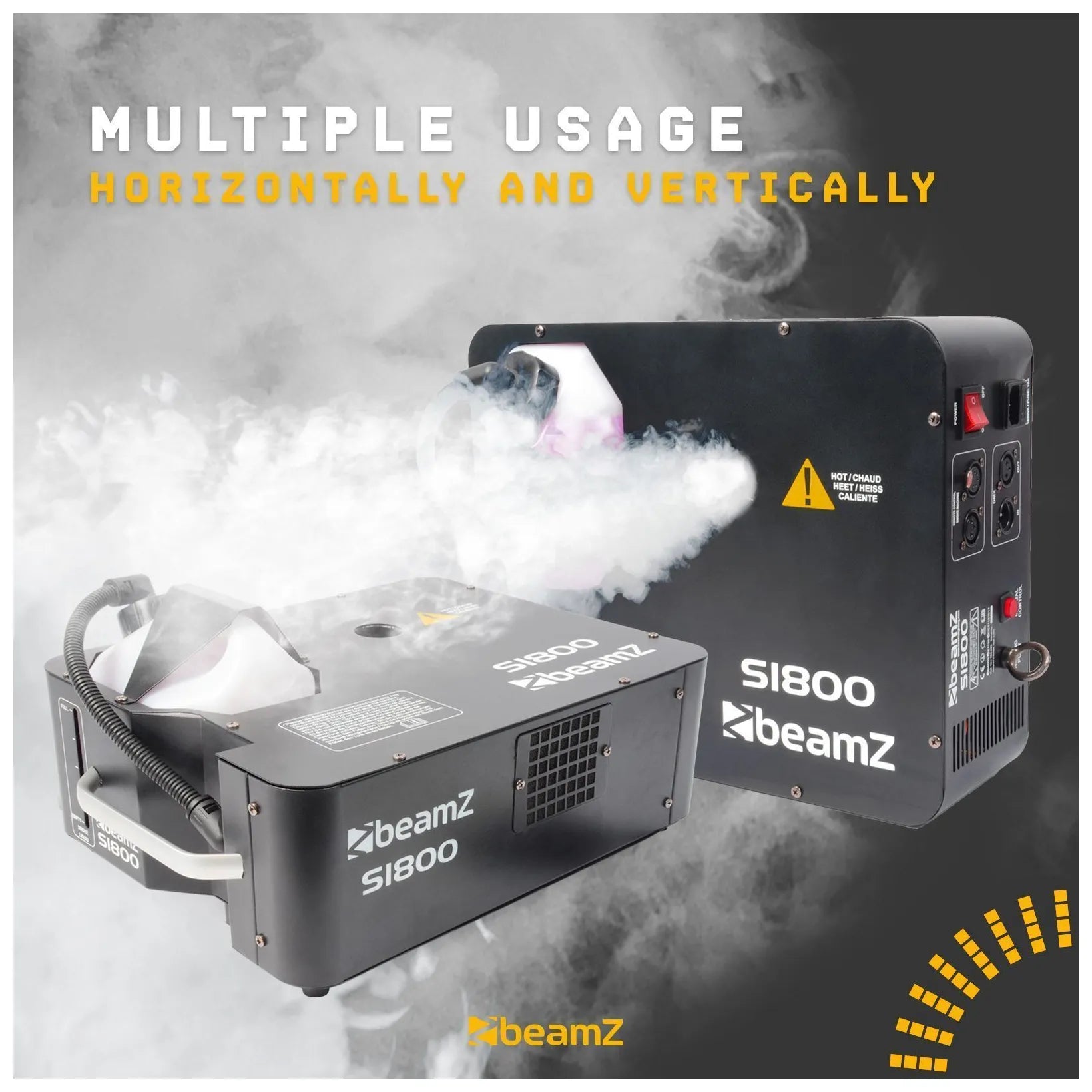 Machine à Fumée 1800 W (BeamZ S1800)