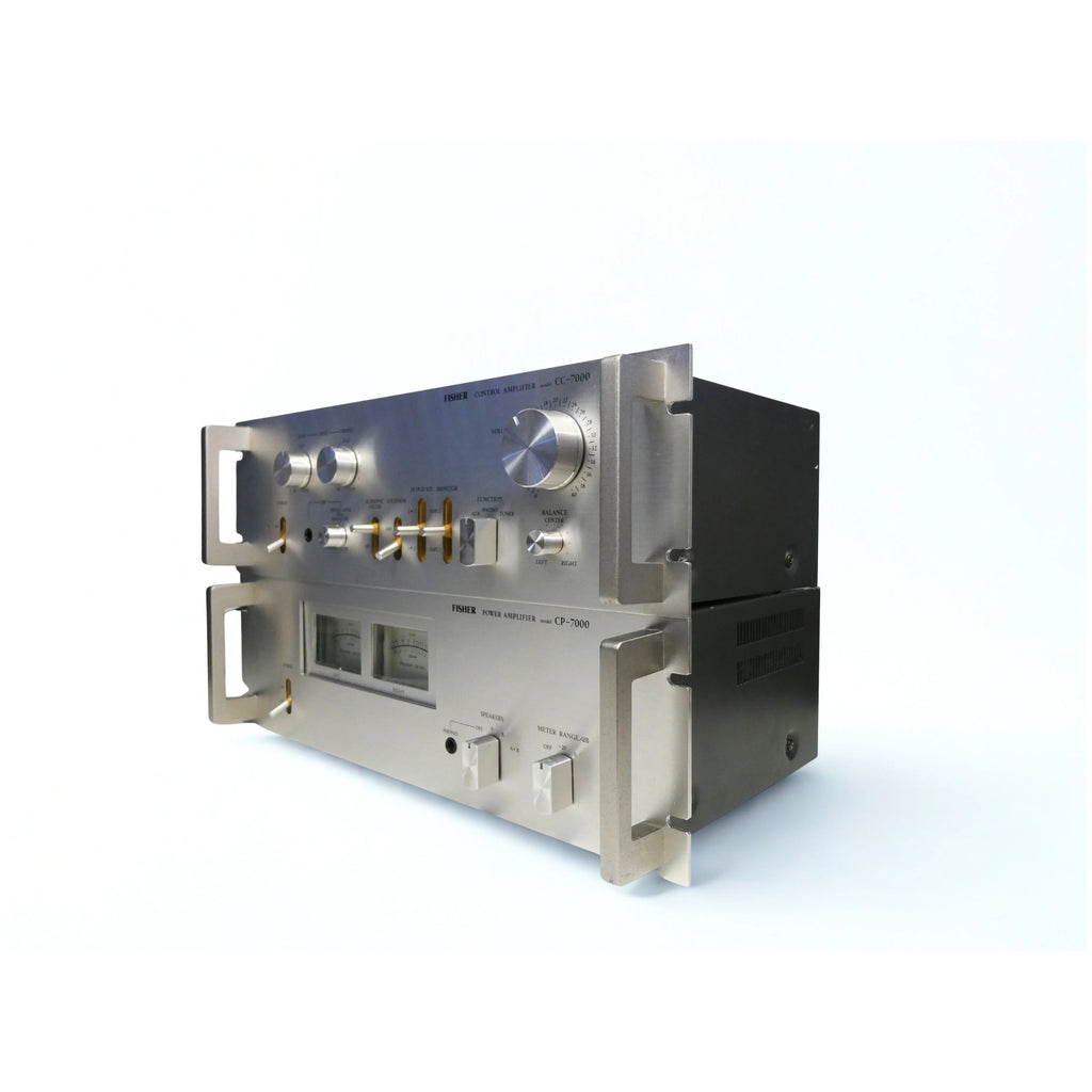 Pré ampli Fisher CC-7000 + Ampli de puissance CP-7000