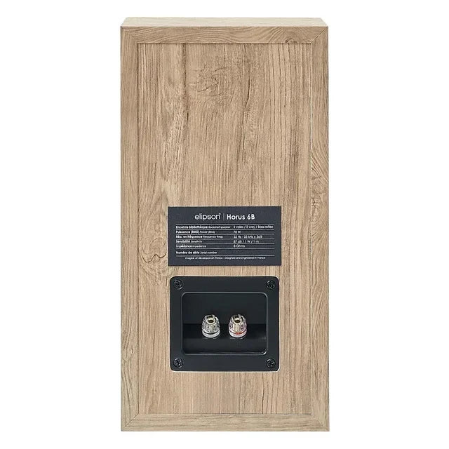 Enceintes Elipson Horus 6B - Light Wood Beige