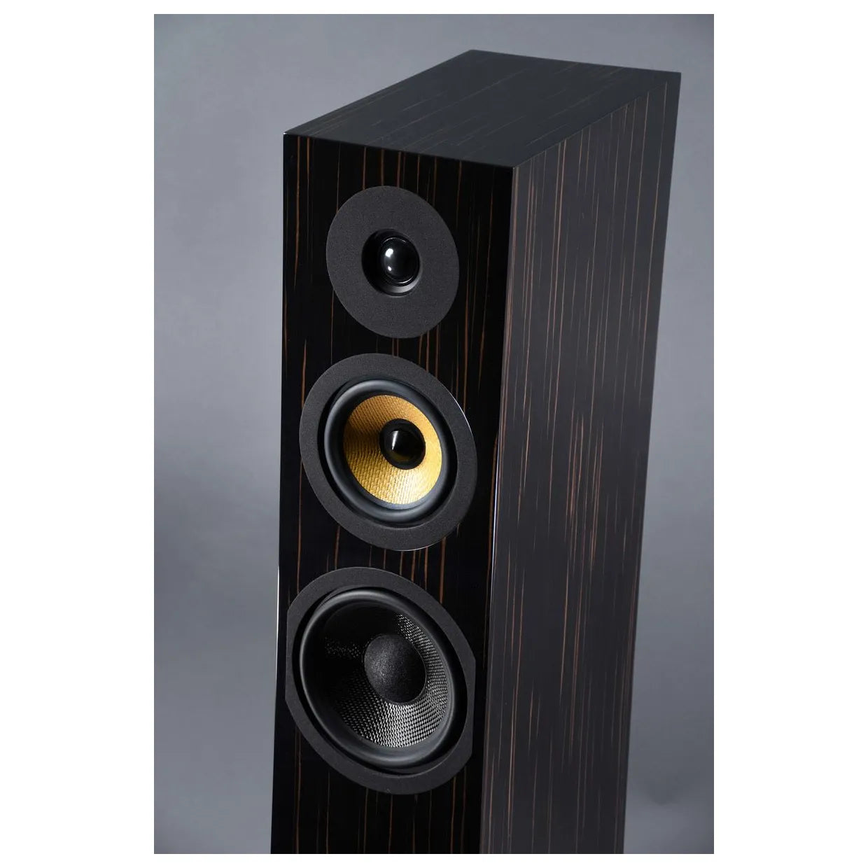 Enceinte colonne Davis Acoustics Courbet N°7 Ébène laqué