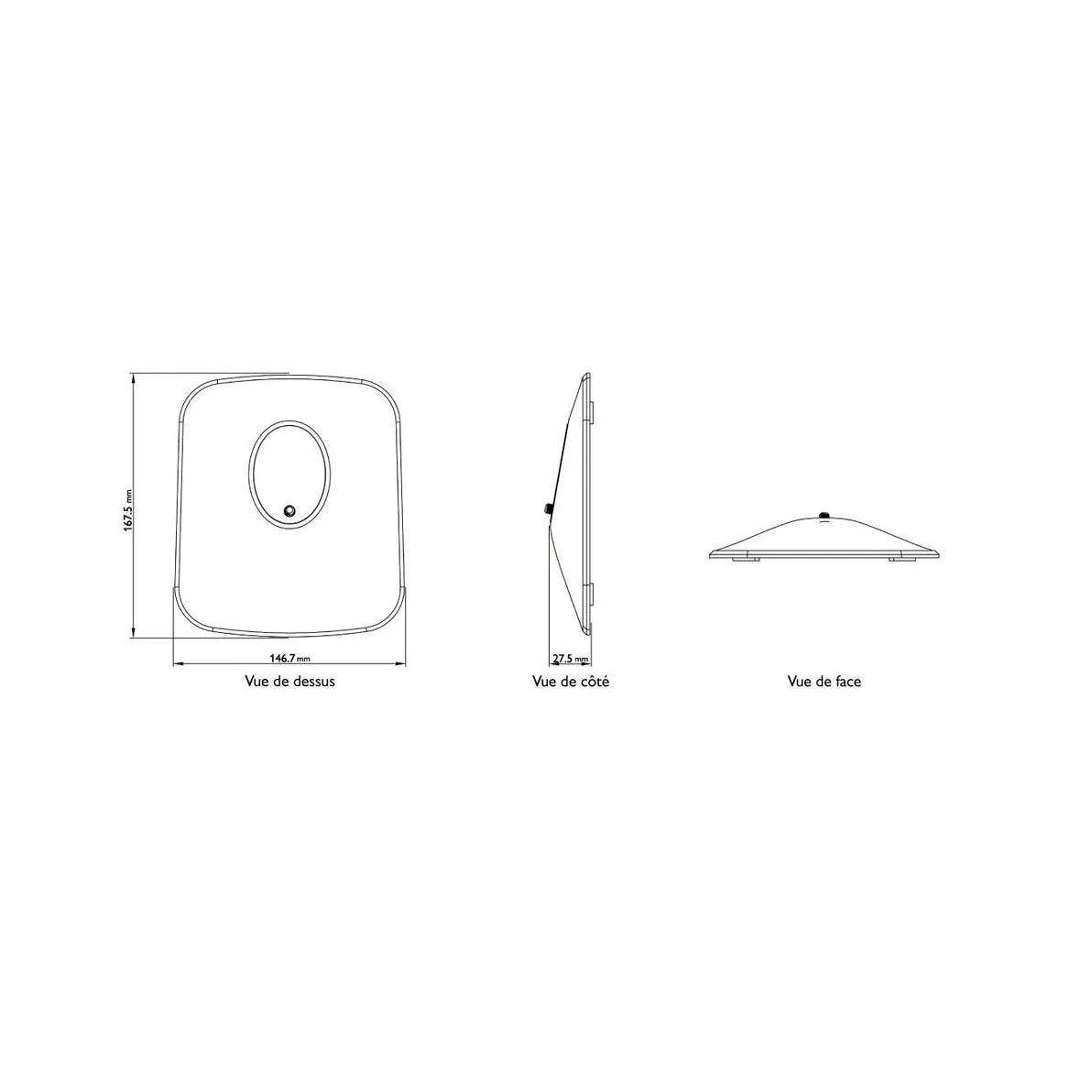 Pieds d’enceintes KEF P1 pour KEF LSX