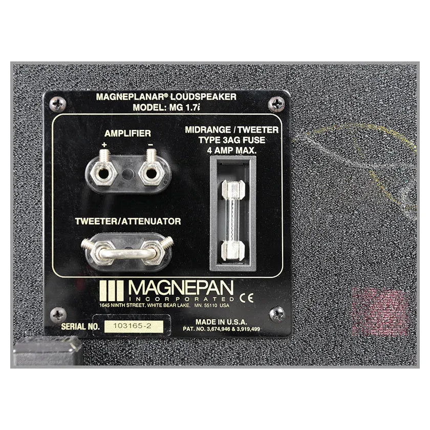 Enceinte panneau Magnepan MG 1.7i