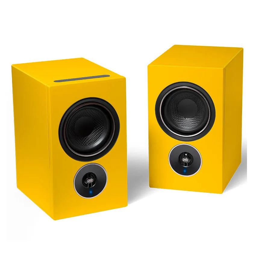 Enceintes Actives PSB Alpha IQ Jaune