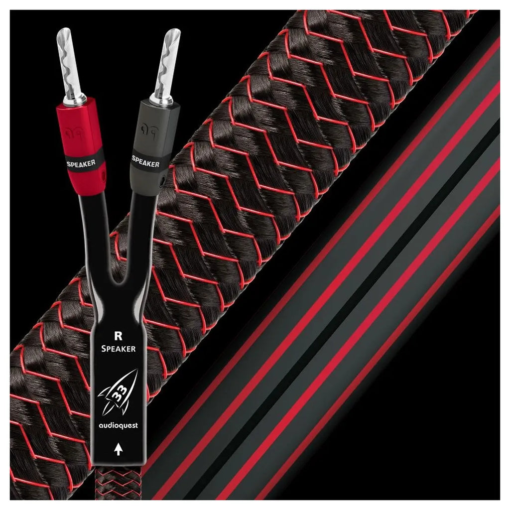 Câbles d’enceintes Audioquest Rocket 33