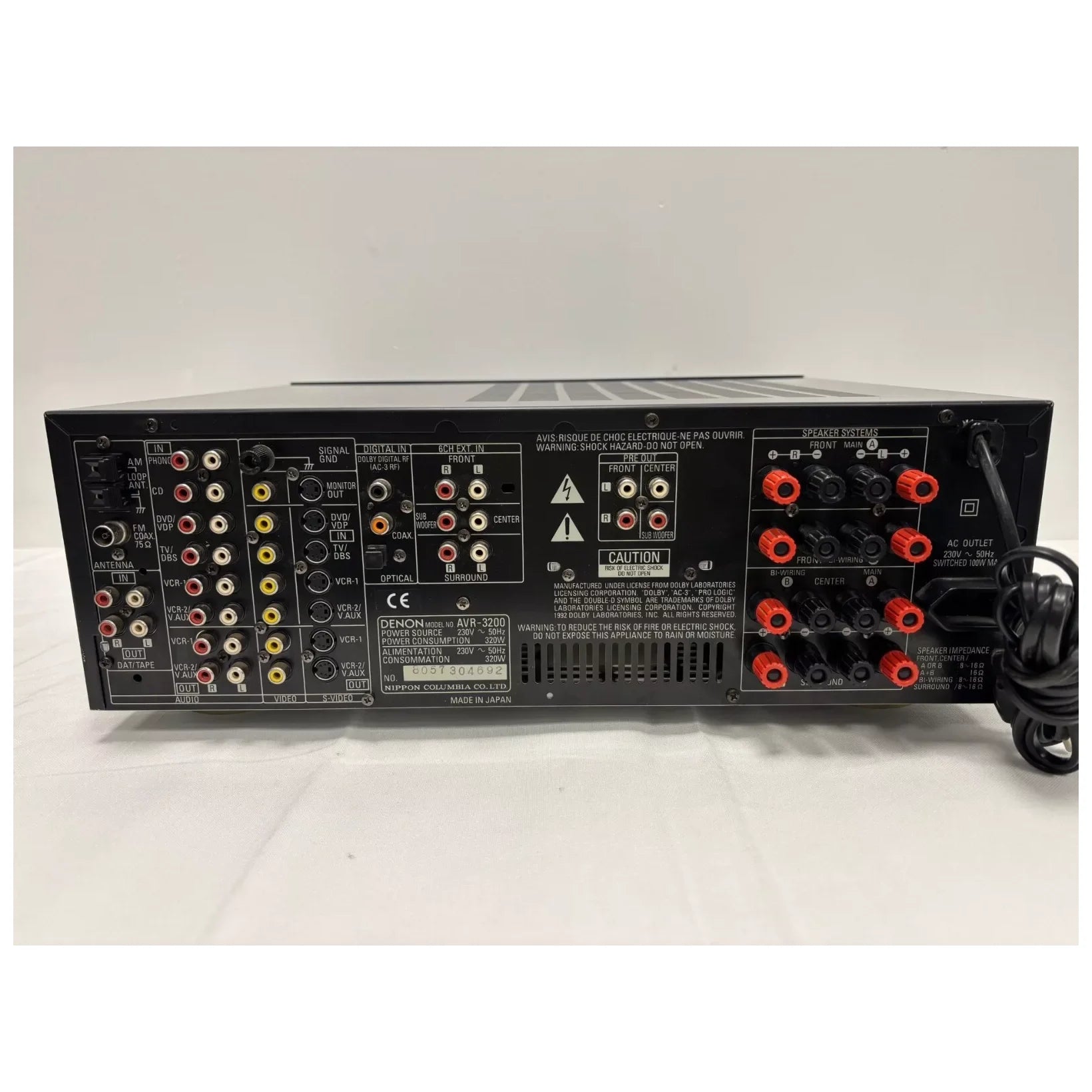 Amplificateur Denon AVR-3200