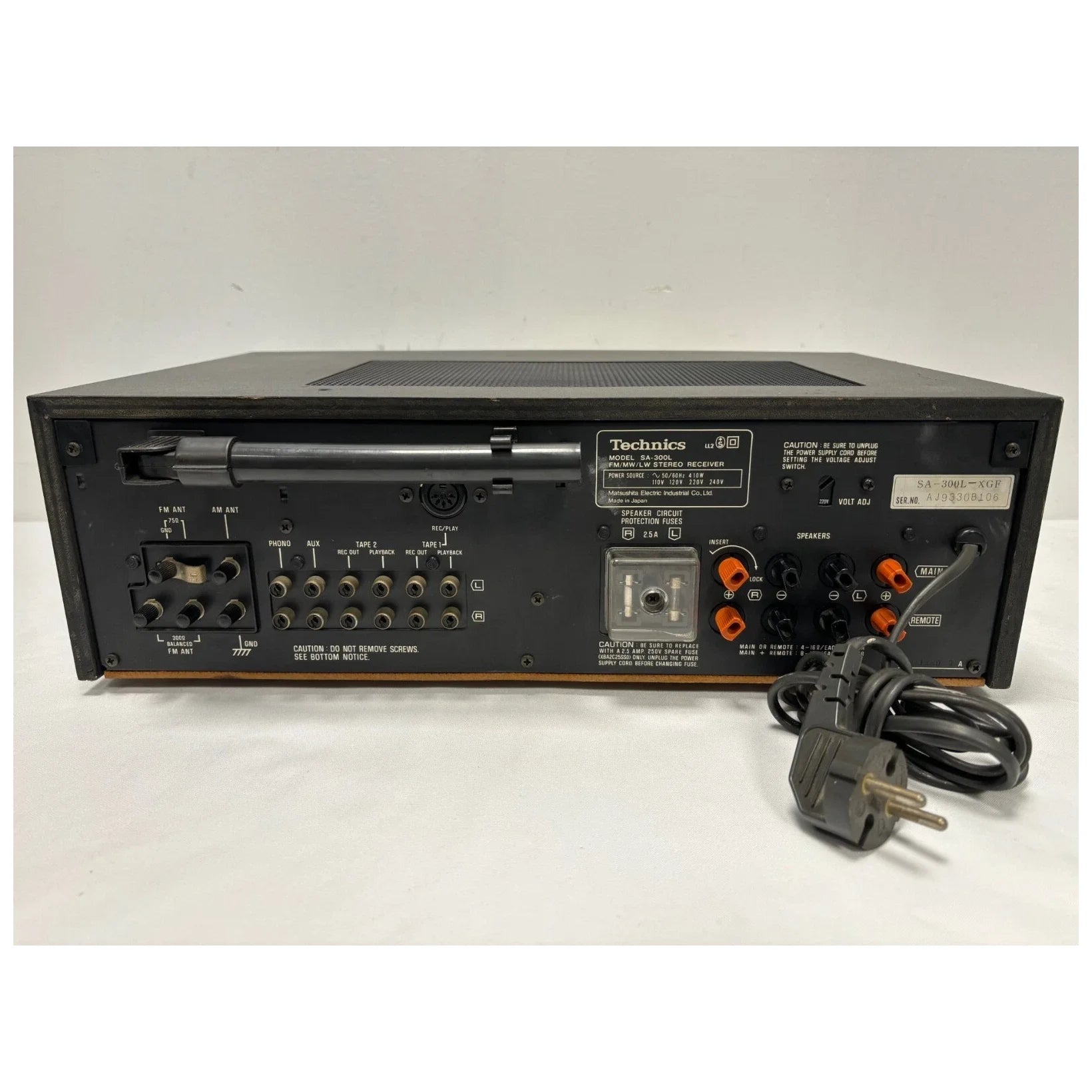 Ampli Tuner Technics SA-300L