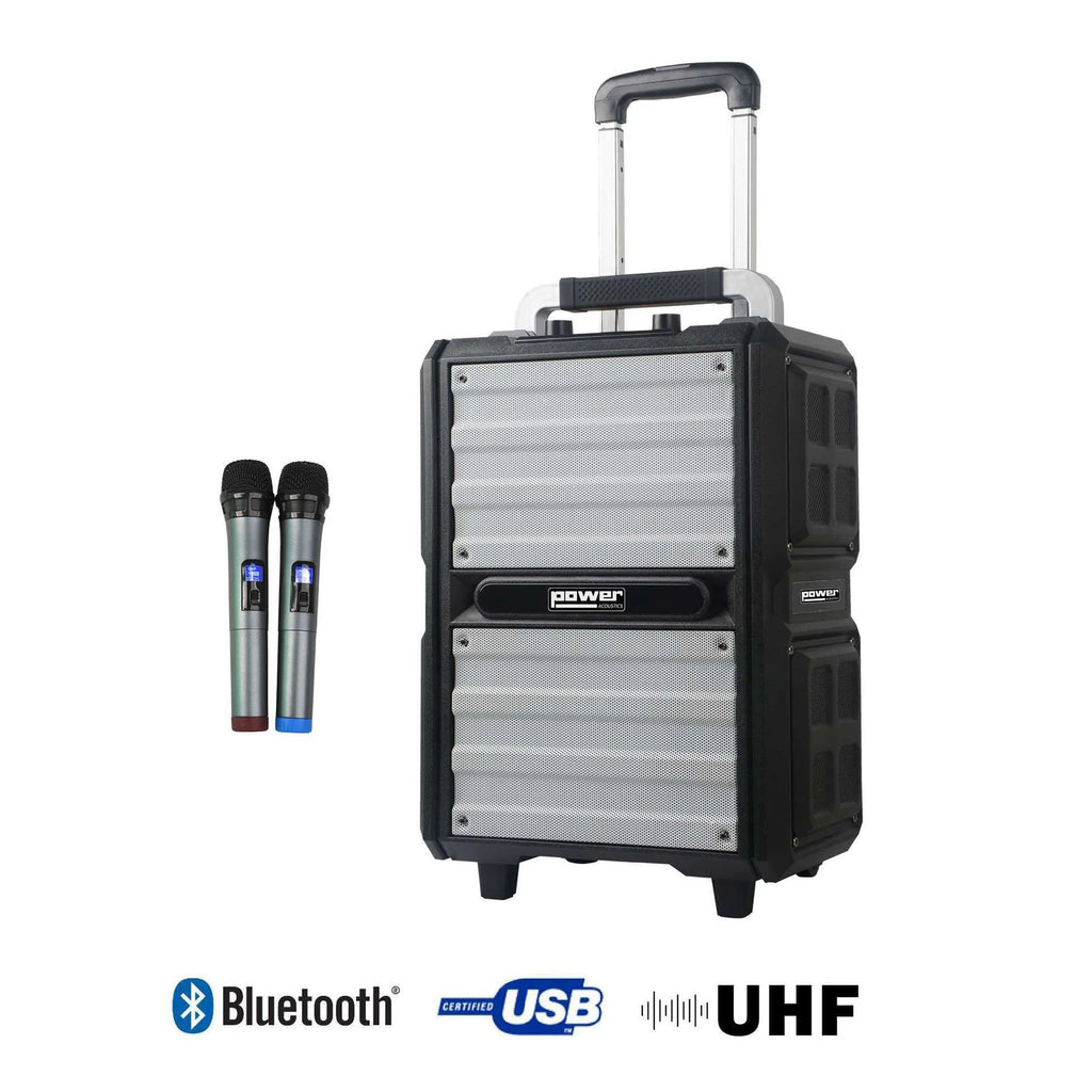 Funmove 250 Sono Portable 250 W sur batterie + 2 micros UHF