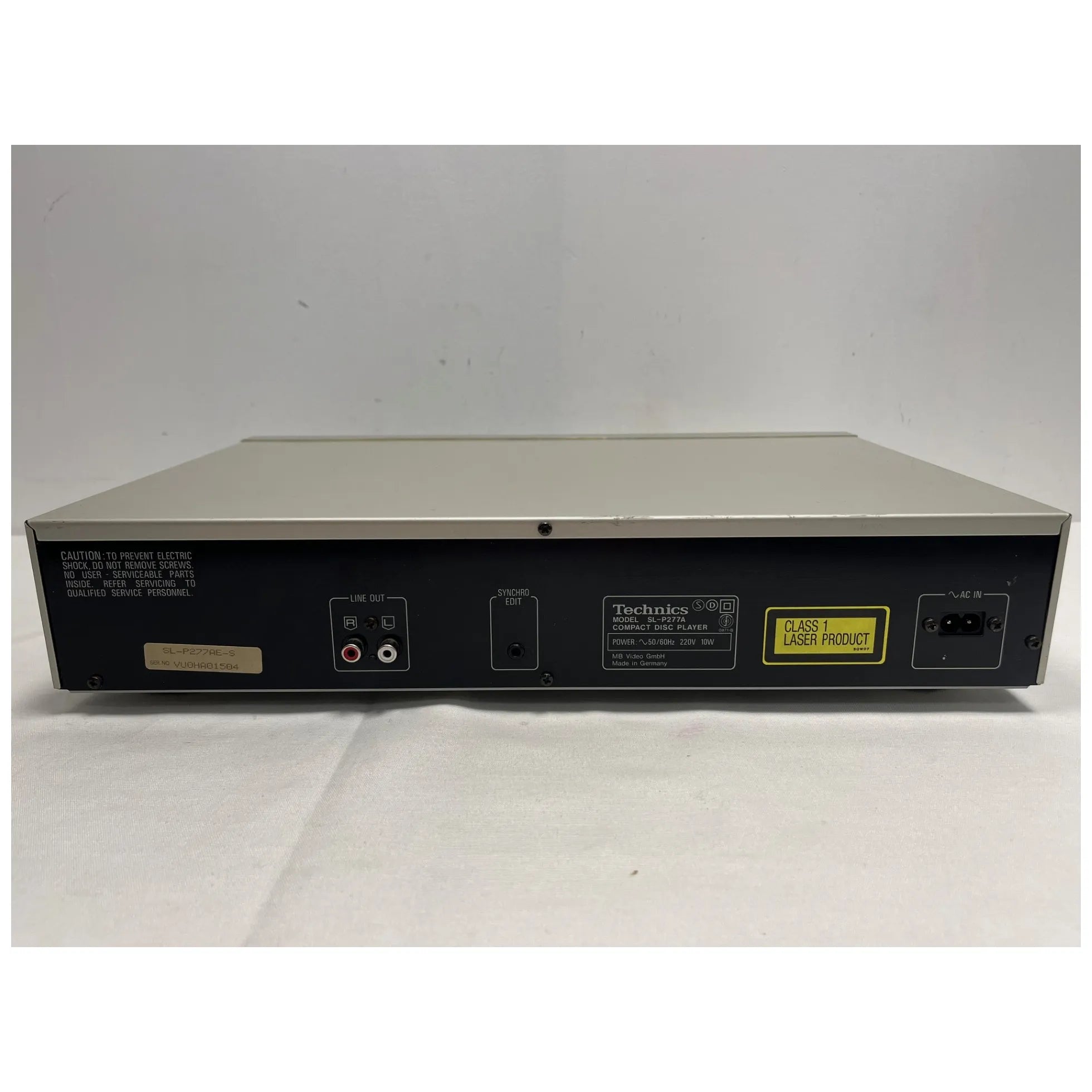 Lecteur CD Technics SL-P277A