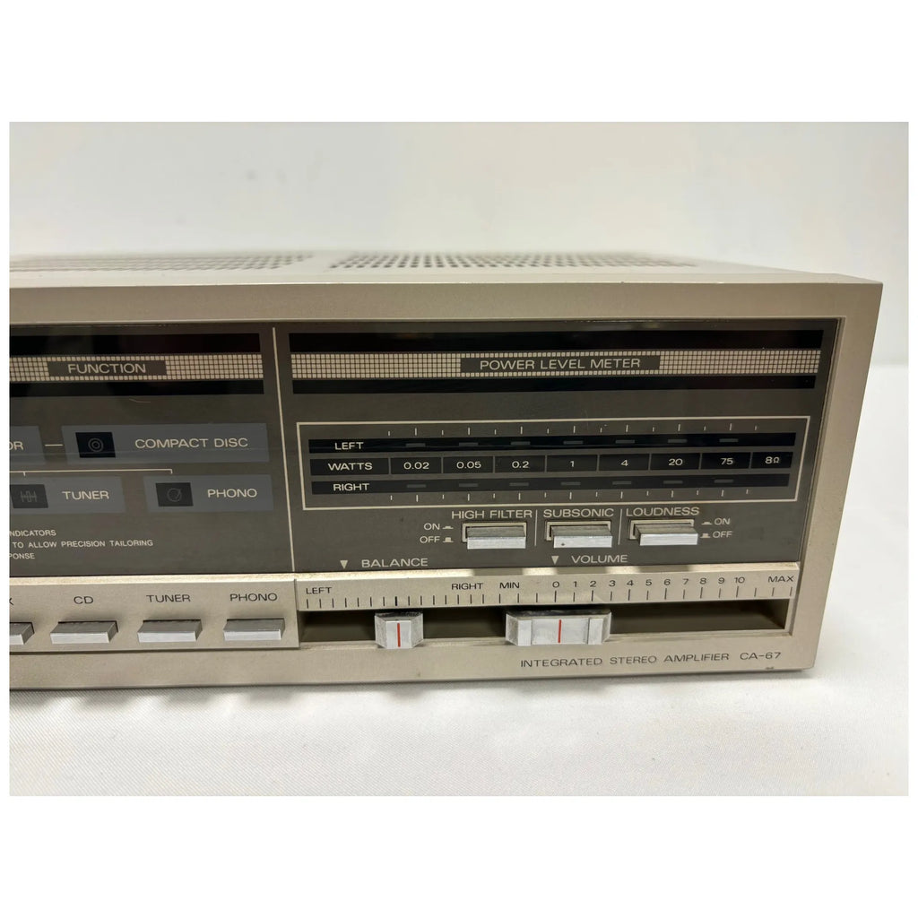 Amplificateur Fisher CA-67