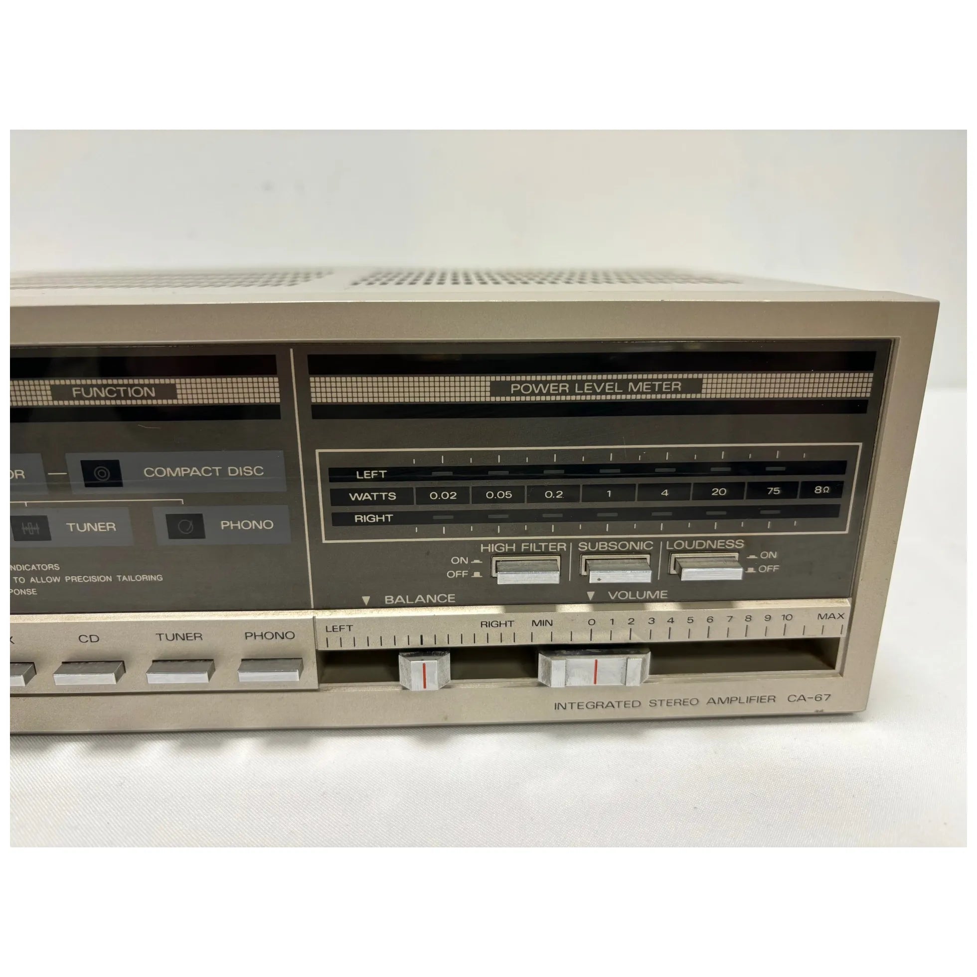 Amplificateur Fisher CA-67