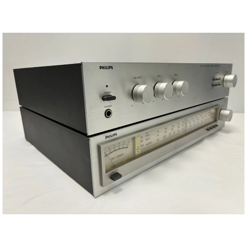 Ampli Philips AH302 + Tuner Philips AH102L