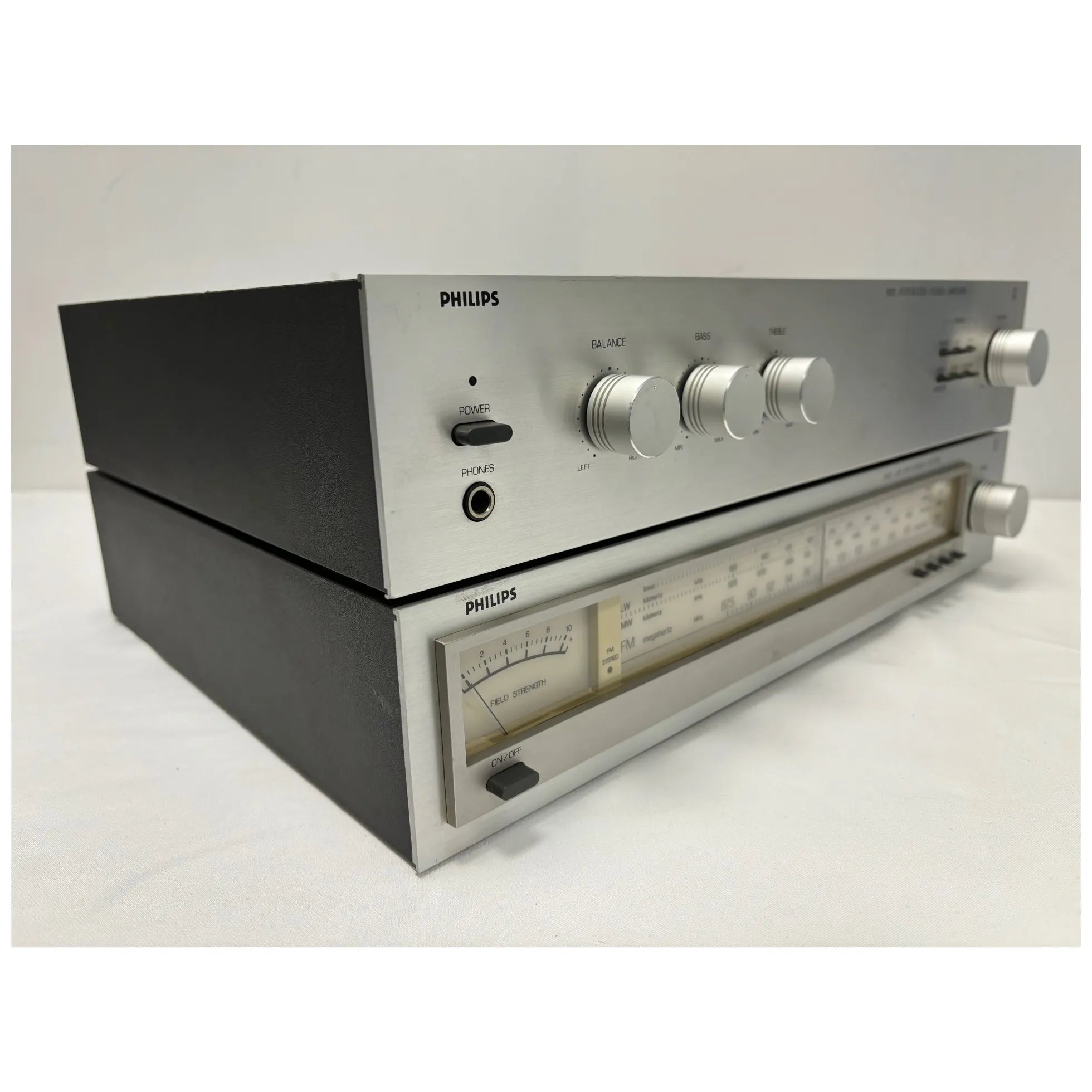 Ampli Philips AH302 + Tuner Philips AH102L