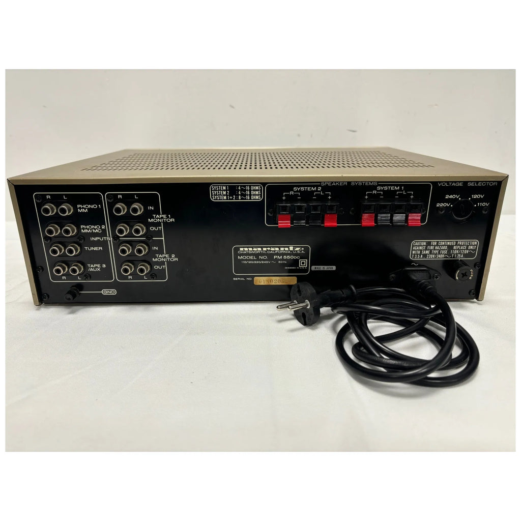 Amplificateur Marantz PM550 DC