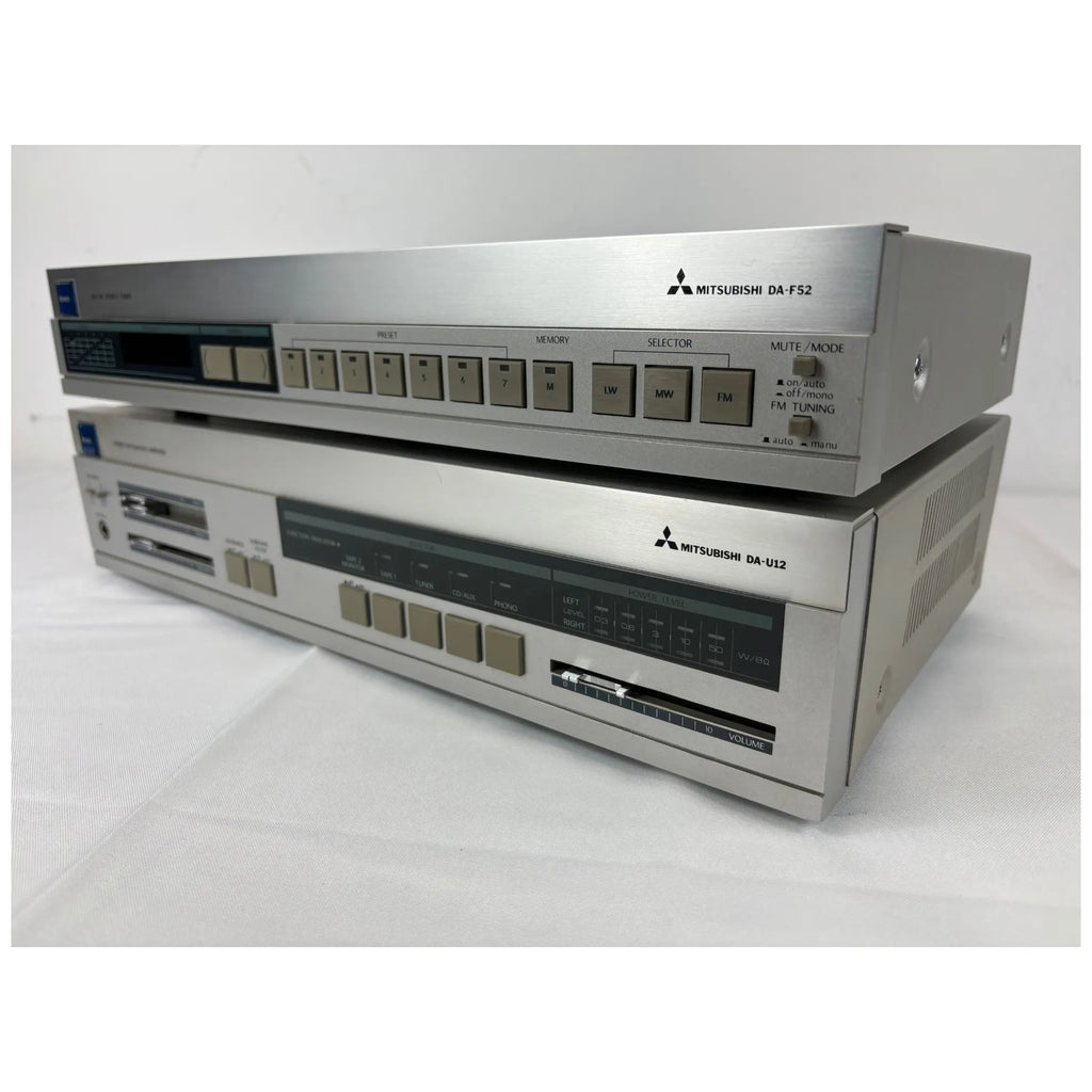 Amplificateur Mitsubishi DA-U12 et tuner DA-F52