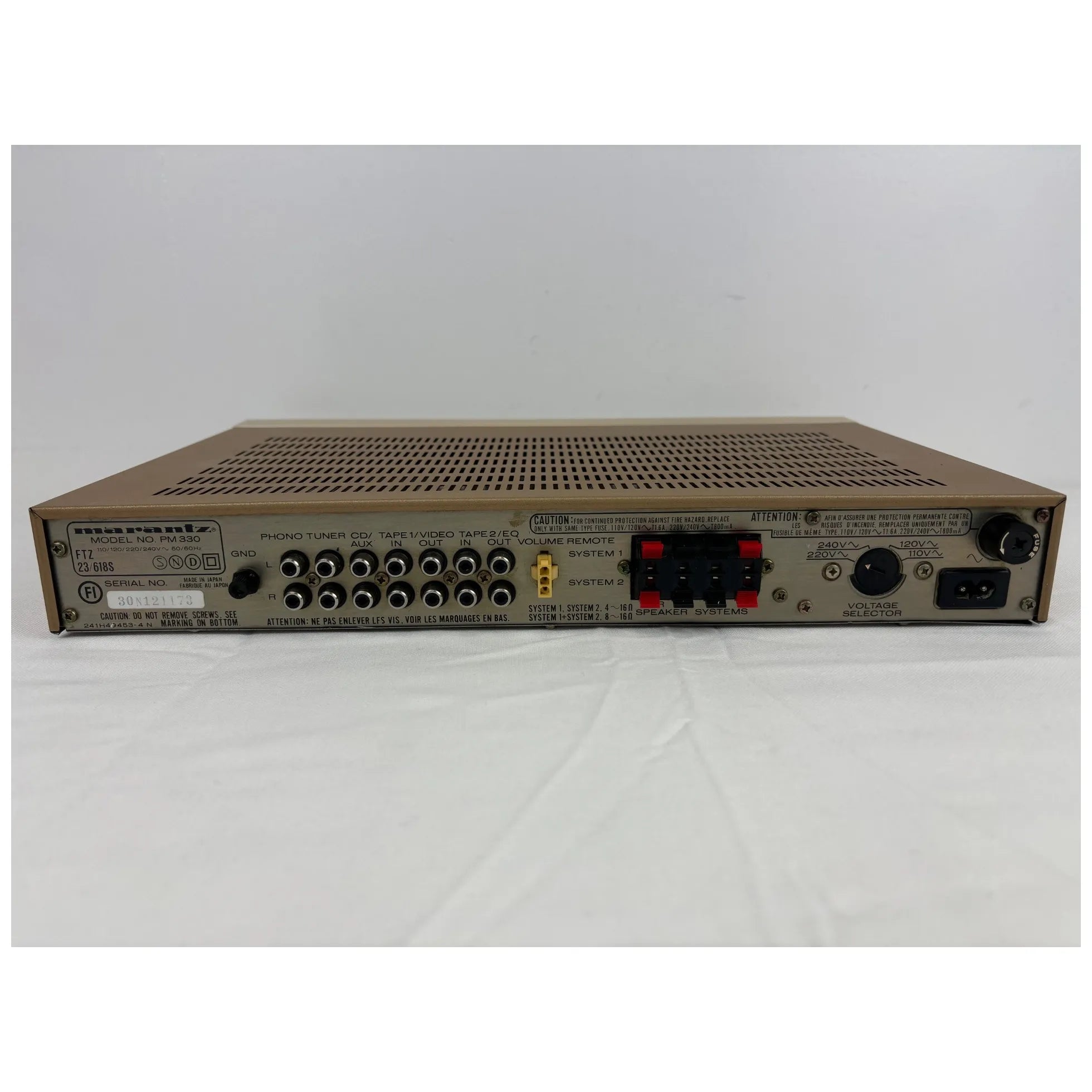 Amplificateur Marantz PM330