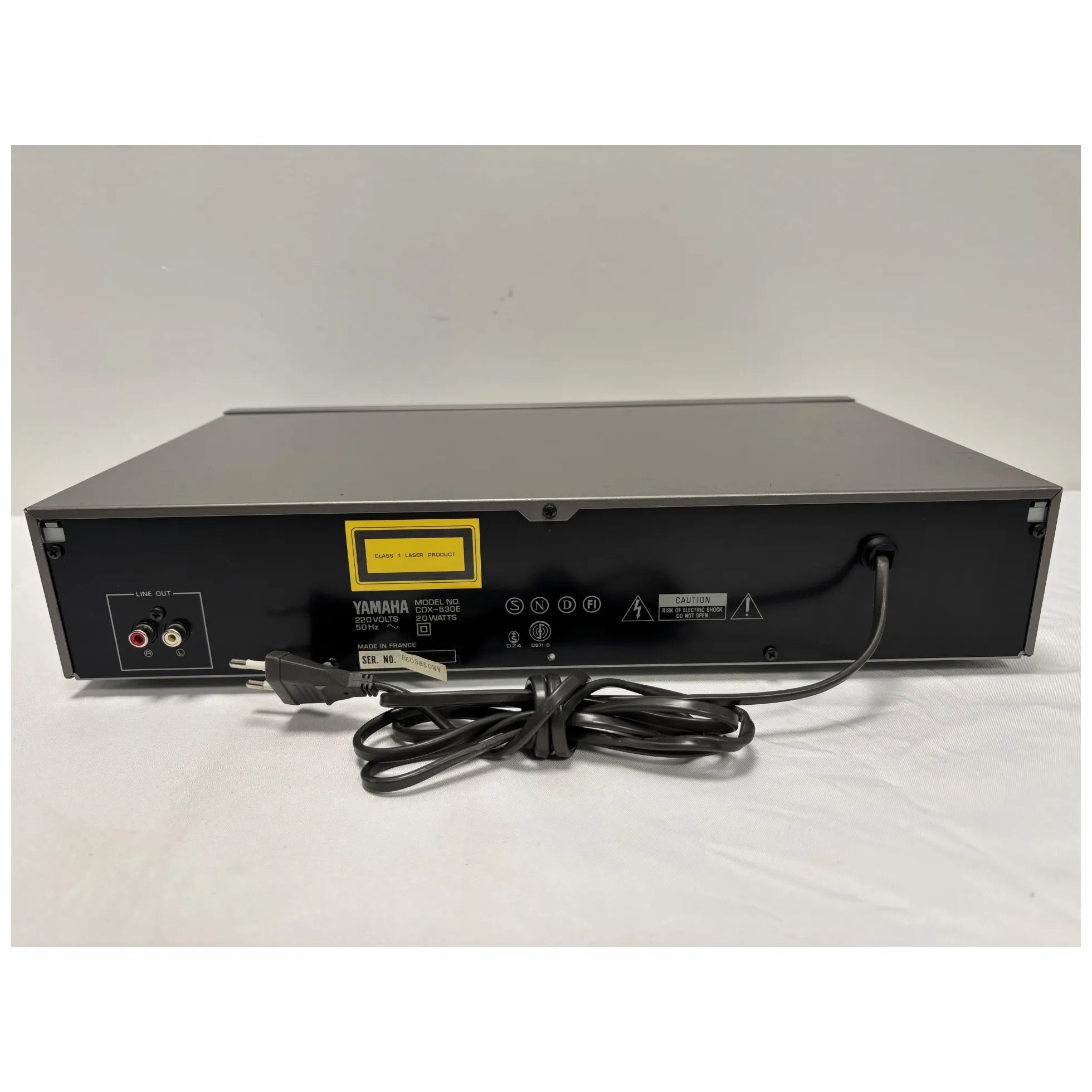 Lecteur CD Yamaha CDX‑530E Silver