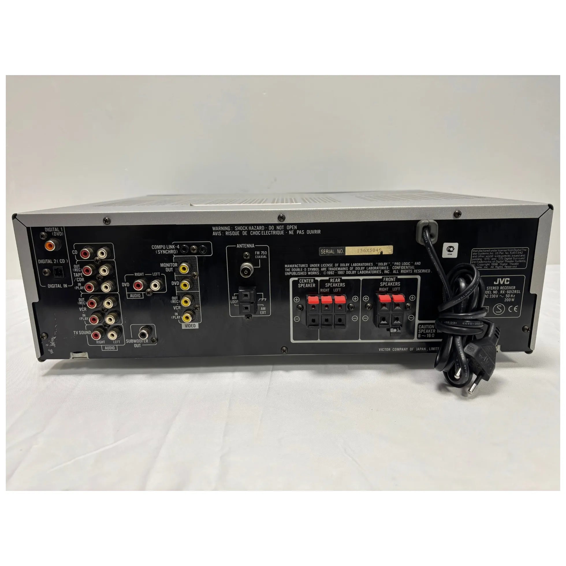 Amplificateur JVC RX-6012R