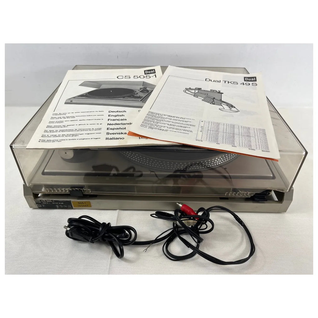 Platine vinyle Dual CS-505-1