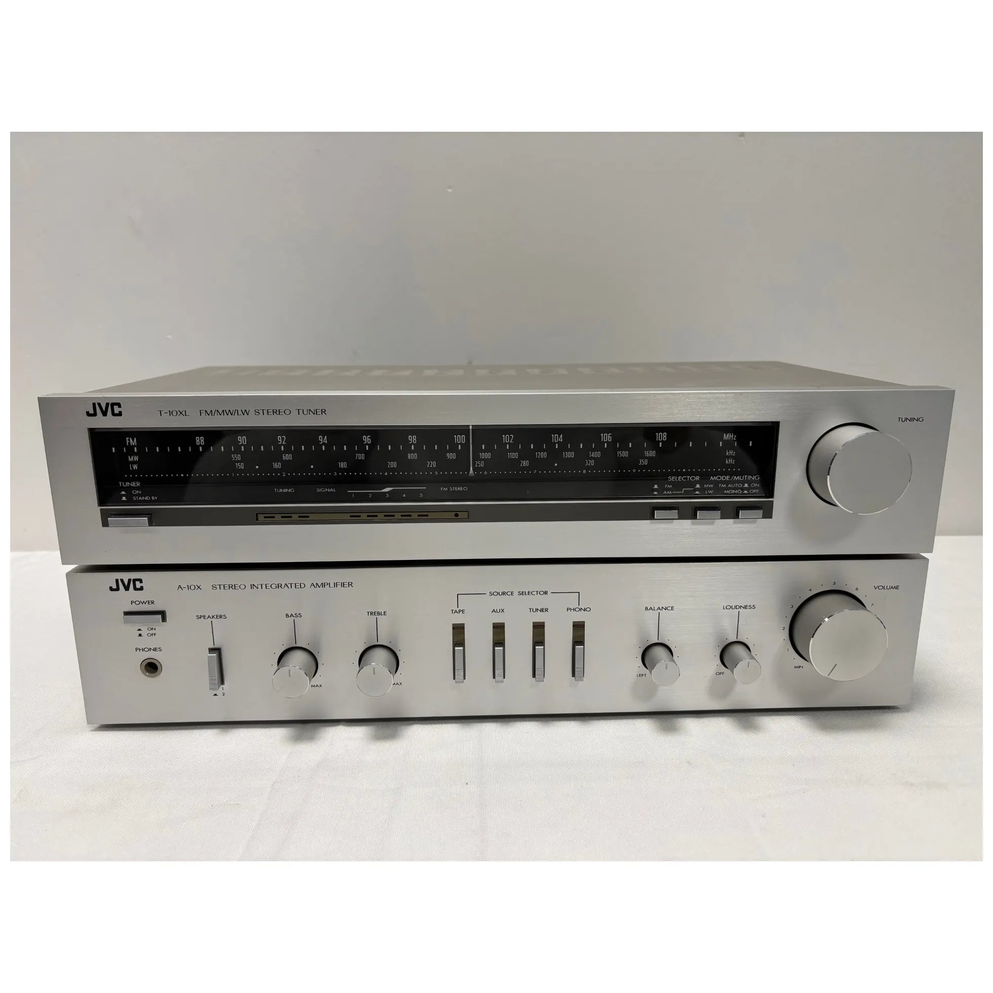 Ampli JVC A-10X et tuner T-10X