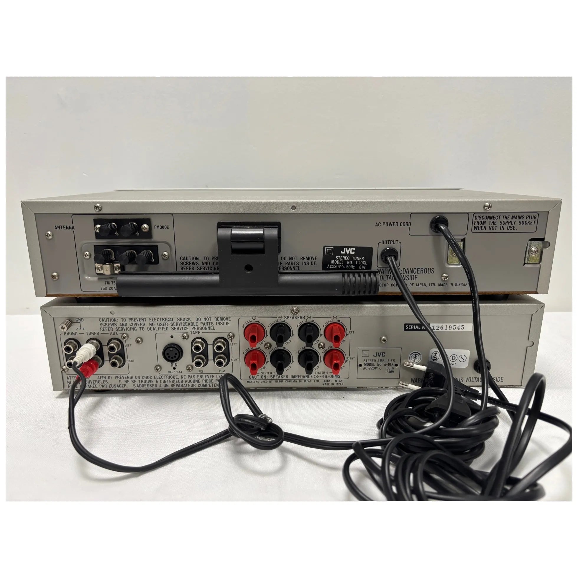 Ampli JVC A-10X et tuner T-10X