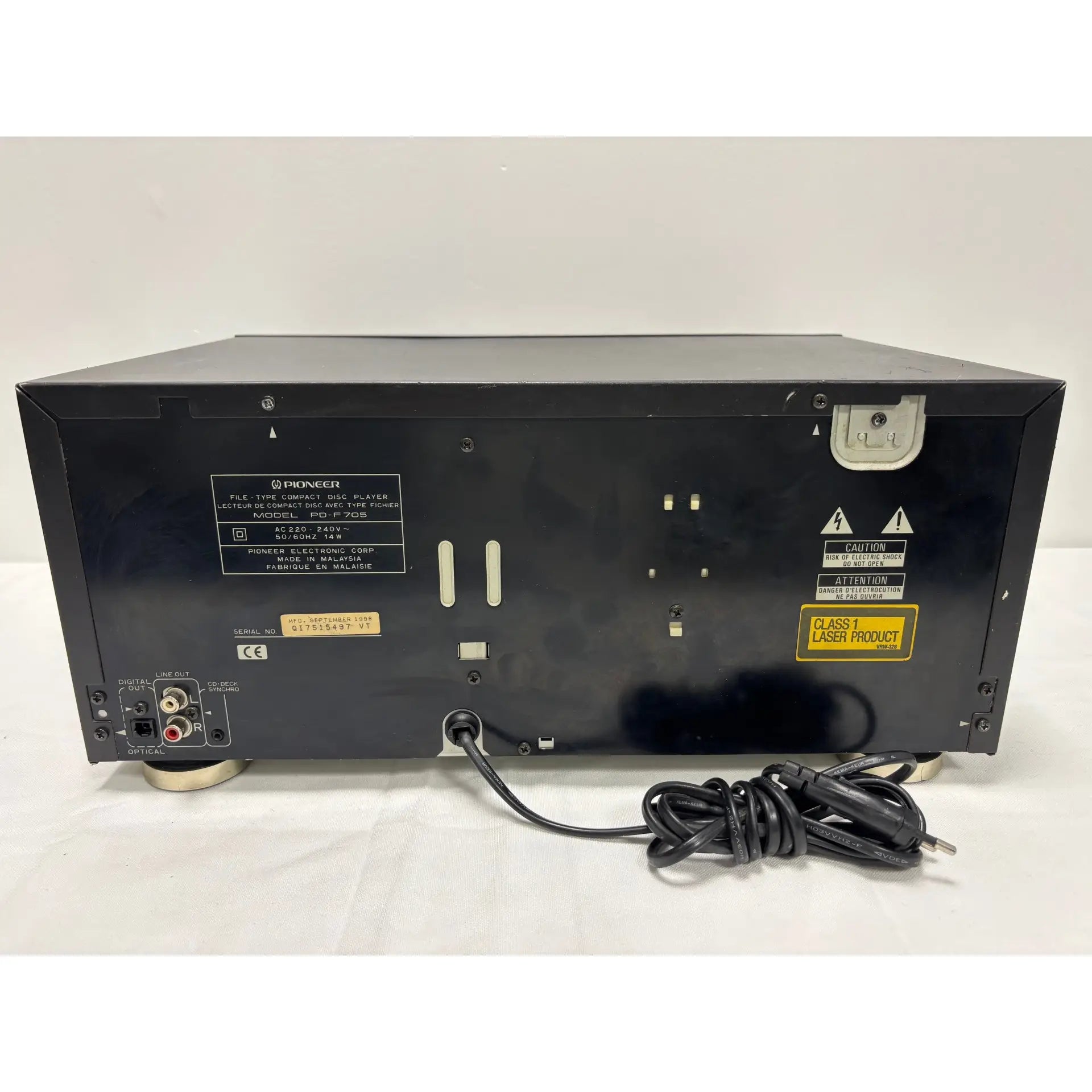 Lecteur 25 CD Pioneer PD-F705