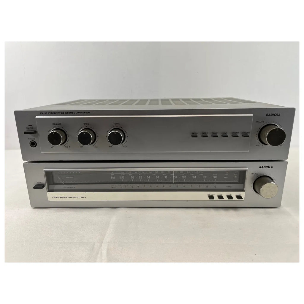 Ampli Radiola F4110 et tuner F2110