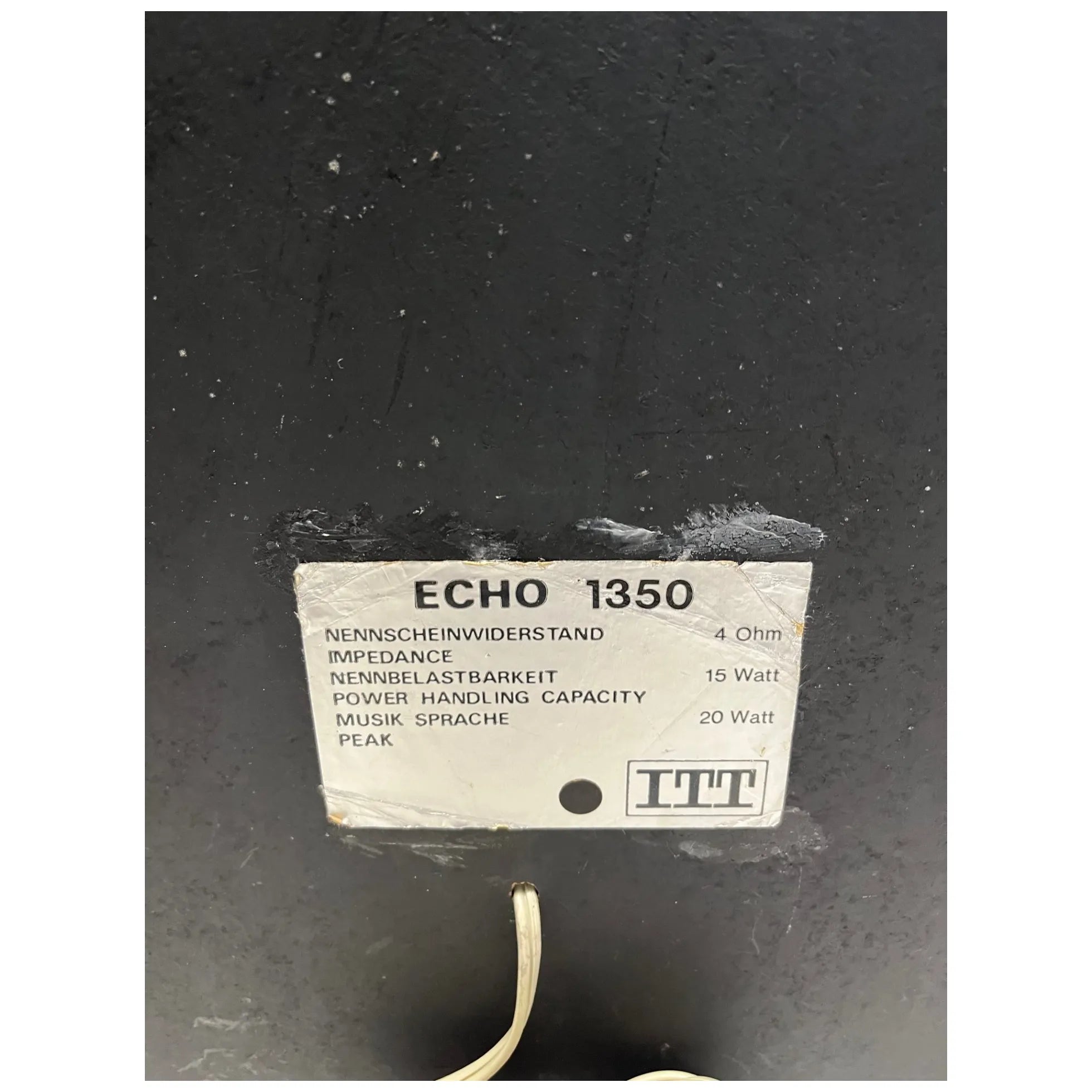 Enceintes ITT ECHO 1350