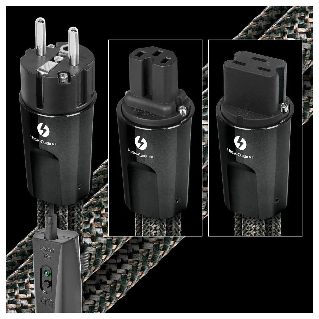 Câble d’alimentation secteur Audioquest Thunder 72 DBS – Courant élevé